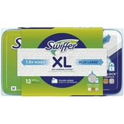 Swiffer Sweeper XL Wet Pad Refills, Open Window Fresh, 12 Ct (Pack of 2)