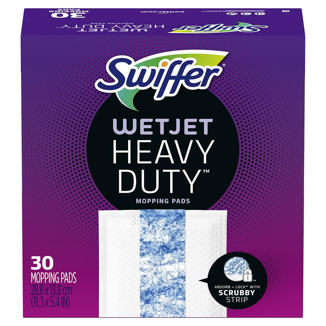 Swiffer Wet Jet Hardwood Floor Spray Mop Pad Refill Extra Power (30 Count)