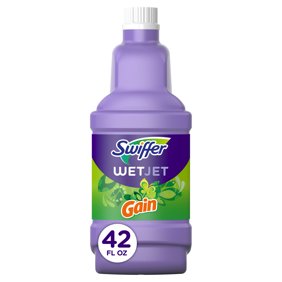 Swiffer Wet Jet Solution Refill, Gain, 1 x 42.2 fl oz