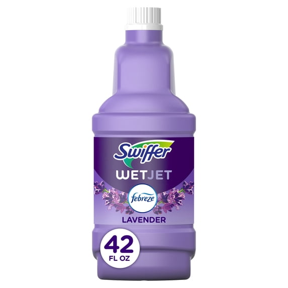 Swiffer Wet Jet Solution Refill, Lavender, 1 x 42.2 fl oz