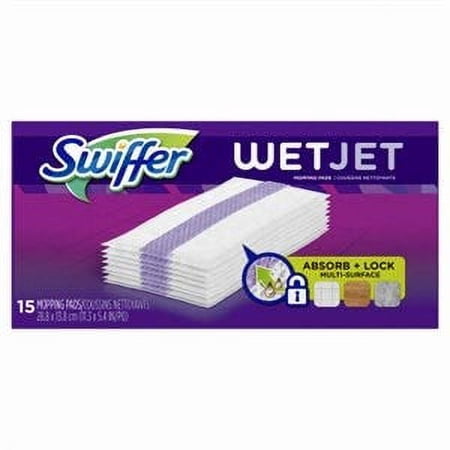 Swiffer Wet Jet Refill Pads, 15-Ct. 1 Pack