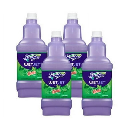 Swiffer WetJet All Purpose Cleaning System with Gain - 1.25L (4/Case)