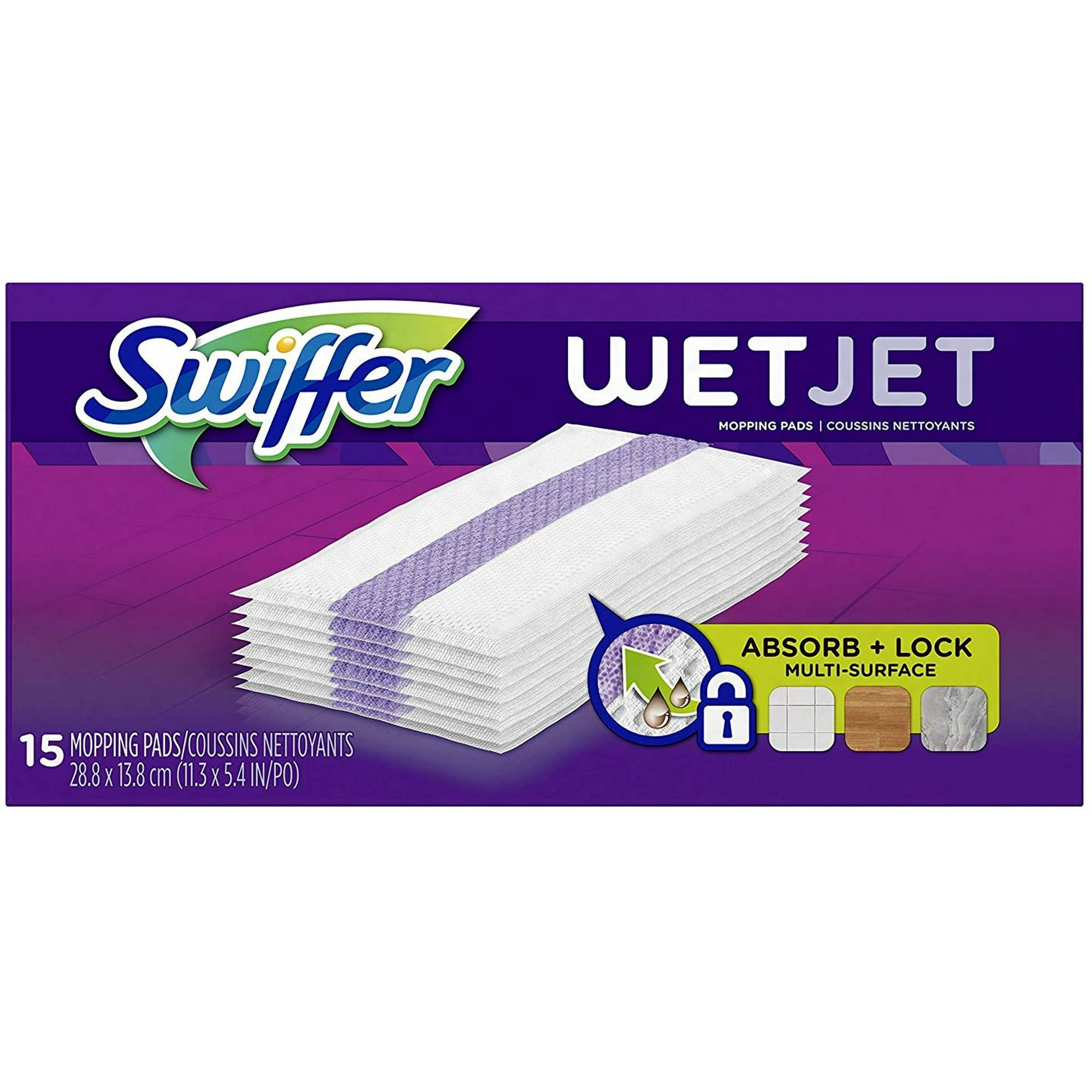 Swiffer WetJet Cleaner Pads Refills 12 Each (Pack of 2 )