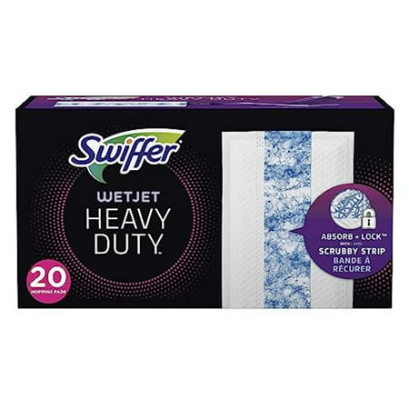 Swiffer WetJet Hardwood Floor Spray Mop Pad Refill Extra Power 20 Count