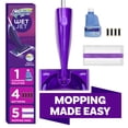 thumbnail image 1 of Swiffer WetJet Wood Starter Kit (1 Mop, 5 Pads, 1 Cleaning Solution), 1 of 19