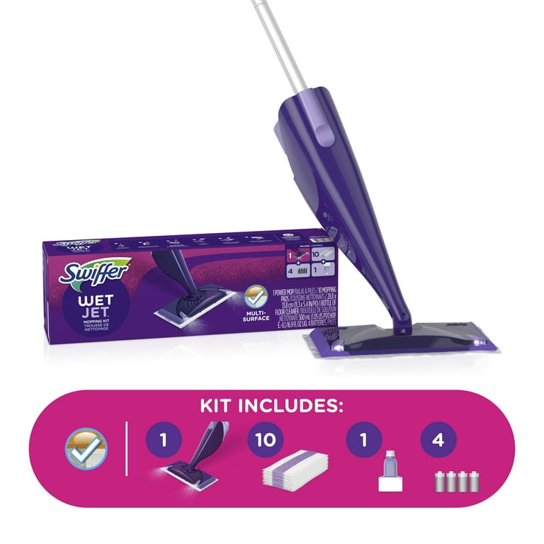 Swiffer WetJet Floor Sprayer Mop Starter Kit - Power Townsend Company
