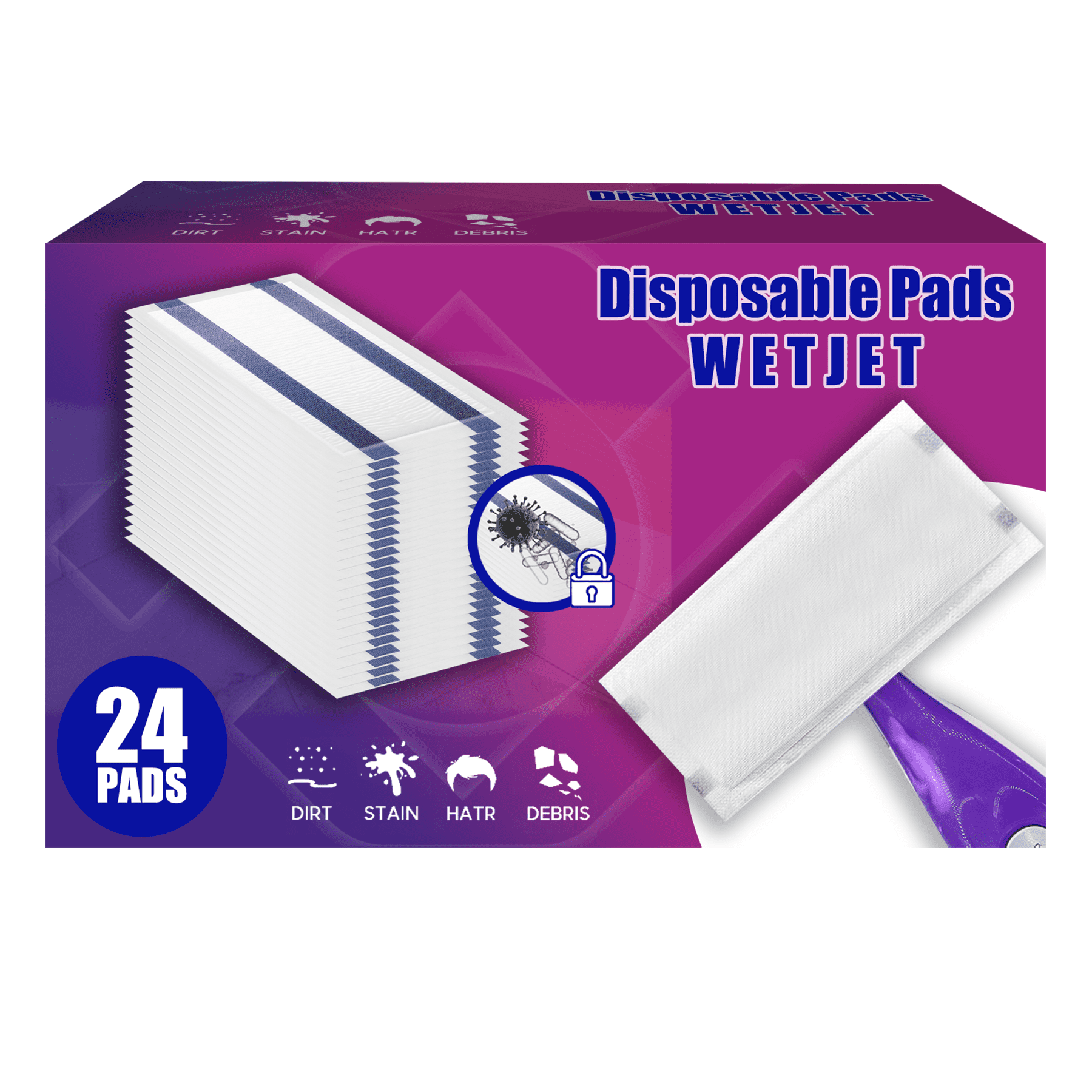 Swiffer WetJet Pad Refills Pack Of 24 - Office Depot