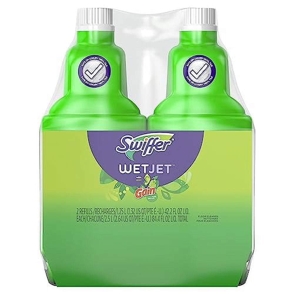 Swiffer WetJet MultiPurpose and Hardwood Liquid Floor Cleaner Solution