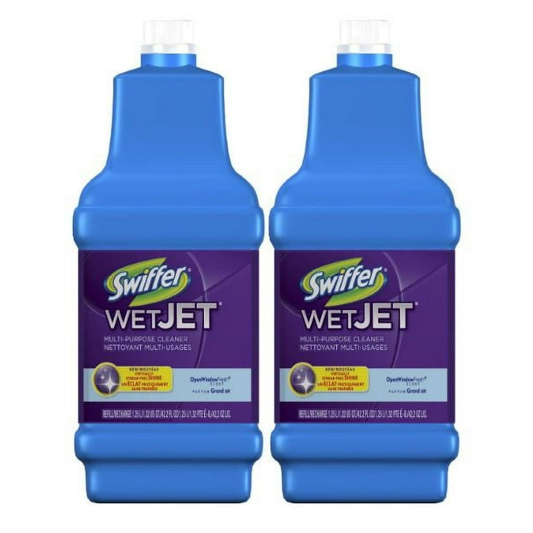 Swiffer WetJet Spray Mop Multi-Purpose Liquid Floor Cleaner 1.25