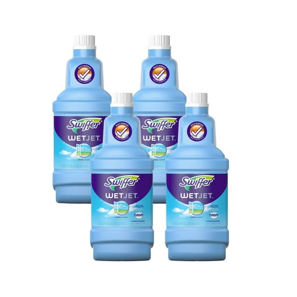 Swiffer WetJet Open Window Solution Fresh Multi-Surface1.25L -(4/Case)