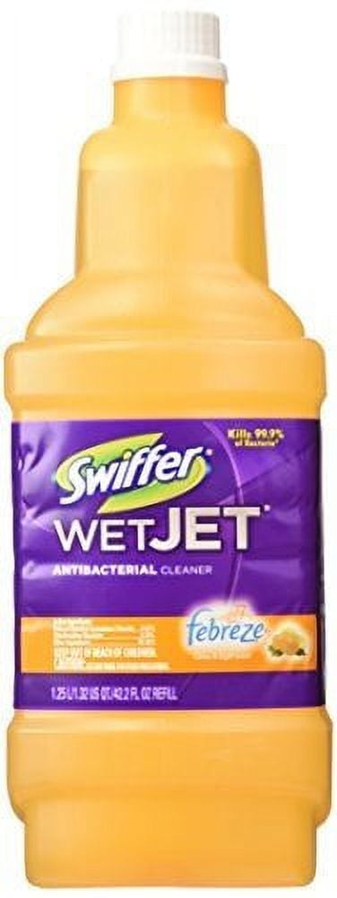 Swiffer Wetjet System Cleaning-Solution Refill, Blossom Breeze Scent,  4/Carton - PGC77133