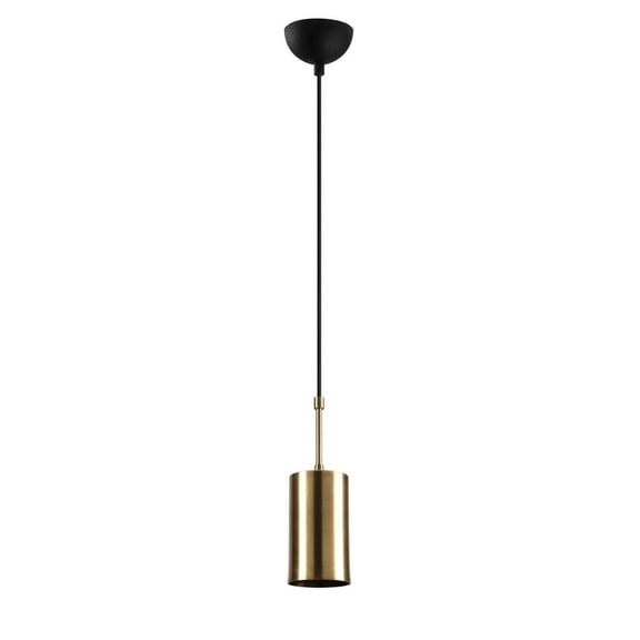Swift Beacon Aurora Cylinder Cluster Pendant Light Fixture - Hanging Pendant Lights for Kitchen Island, Bedroom, Entryway & Dining Room, Textured Black Finished Metal Body, Durable & Dimmable