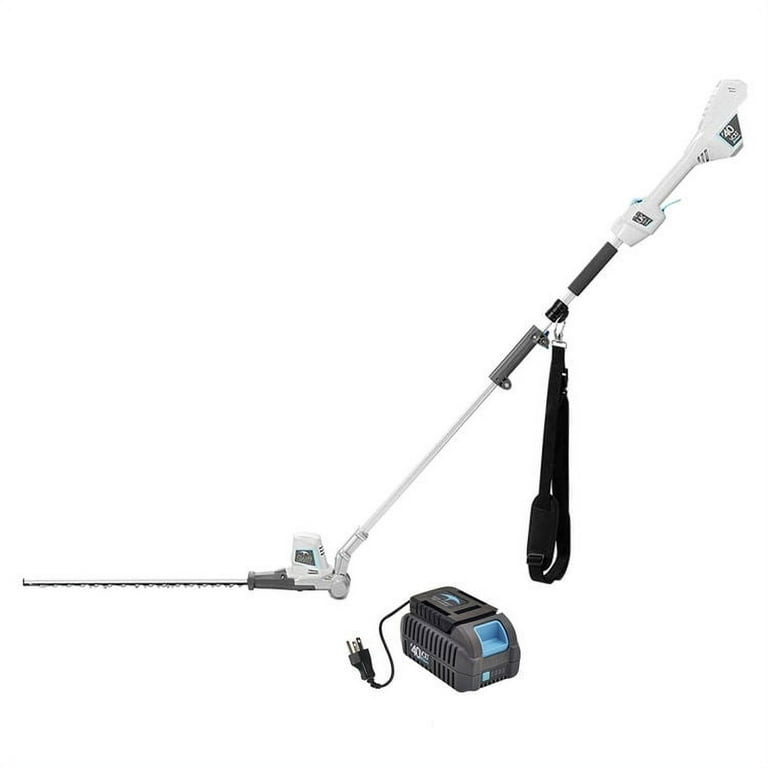 Swift EB918D2 Cordless 40V Pole Hedge Trimmer with Battery and Charger