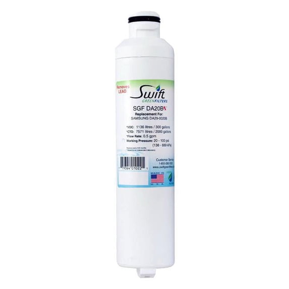 Swift Green Filters 4000646 Refrigerator Replacement Filter for Samsung HAFCIN