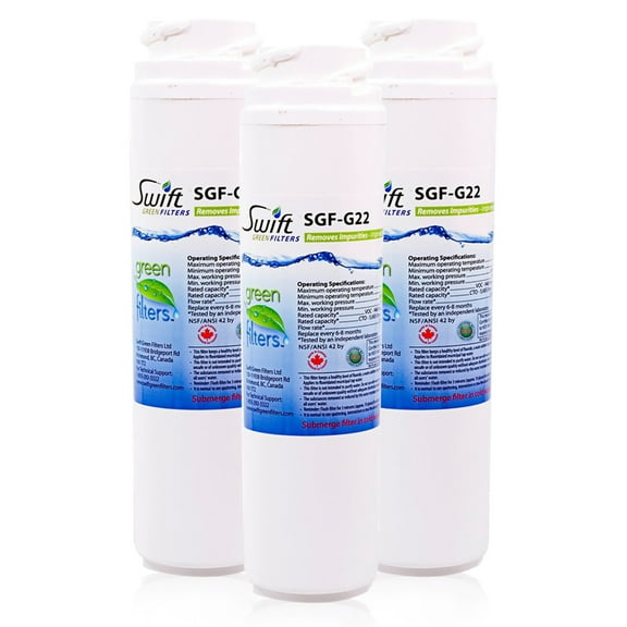 Swift Green Filters Replacement for GE GSWF Refrigerators Water Filters(Pack of 3)
