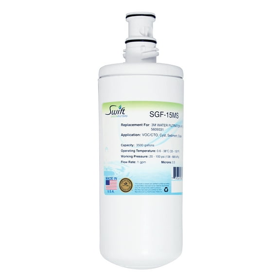Swift Green Filters SGF-15MS Replacement Water Filter for 3M HF15-MS - 1 Pack