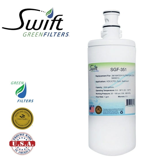 Swift Green Filters SGF-351 Replacement for 3M HC351 Commercial Water Filters (Pack of 3)