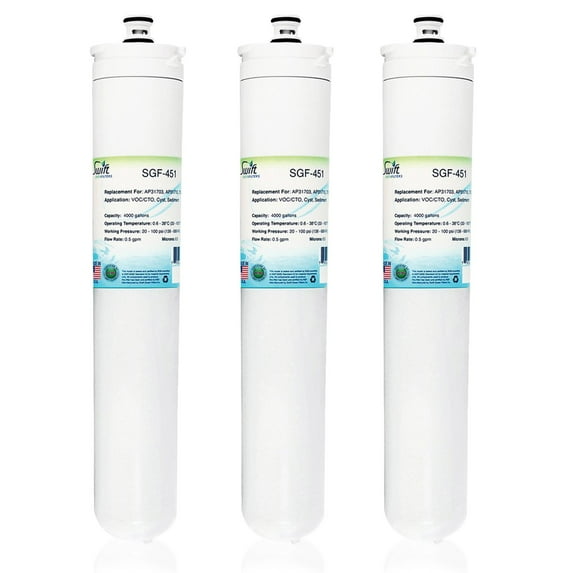 Swift Green Filters SGF-451 Replacement for 3M CS-451, CS-452, CS-450 Commercial Water Filters (Pack of 3)