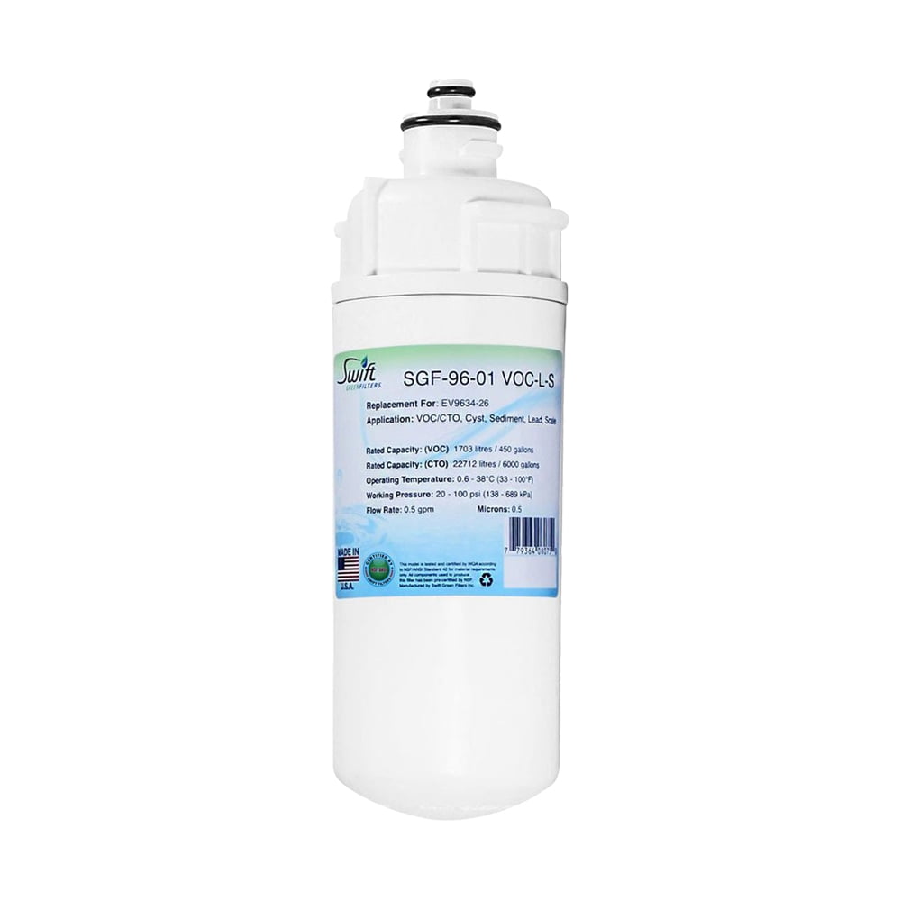 Swift Green Filters SGF-96-01 VOC-L-S Replacement Water Filter for Everpure EV9634-26 - 1 Pack