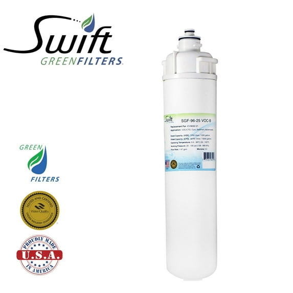 Swift Green Filters SGF-96-25 VOC-B Replacement for Everpure EV9692-21 Commercial Water Filters (Pack of 3)