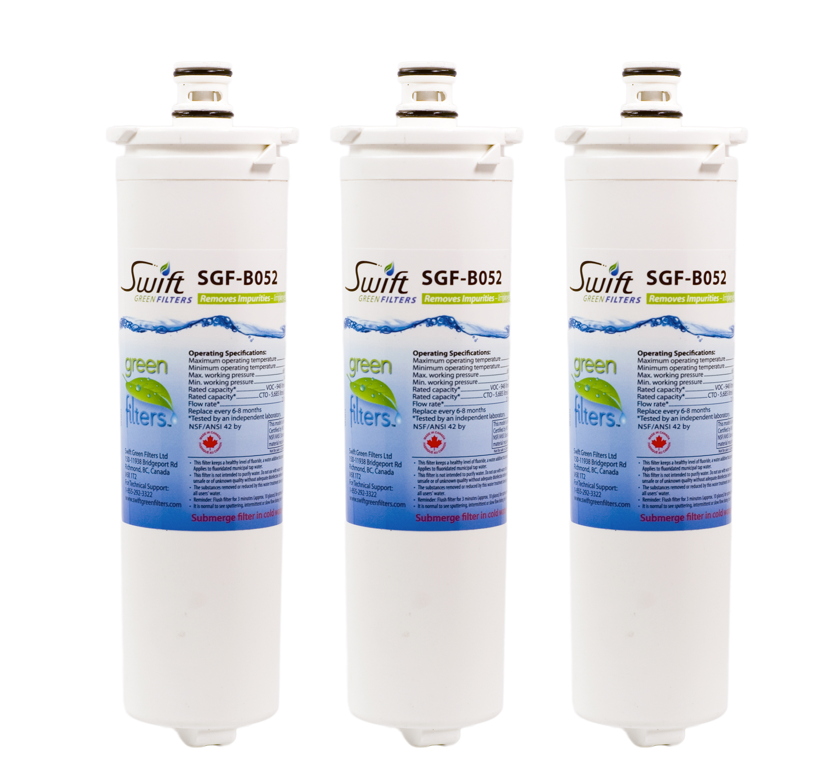 AWF640565 Bosch Replacement Water Filter for BOSCH 640565 (CUNO CS52