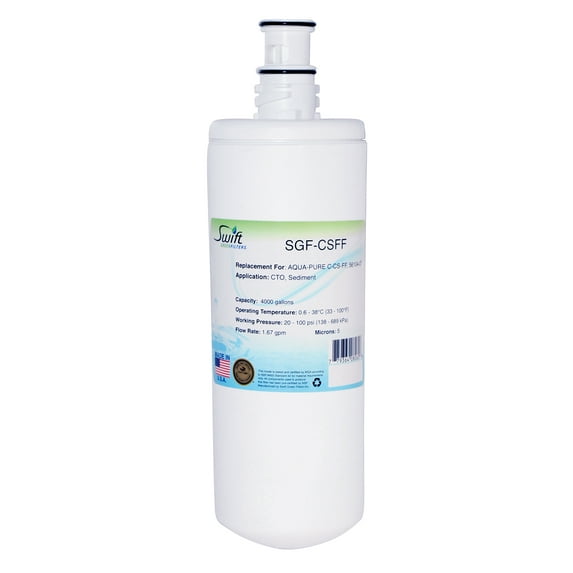 Swift Green Filters SGF-CSFF Replacement Water Filter for Aqua Pure C-CS-FF, 1 Pack