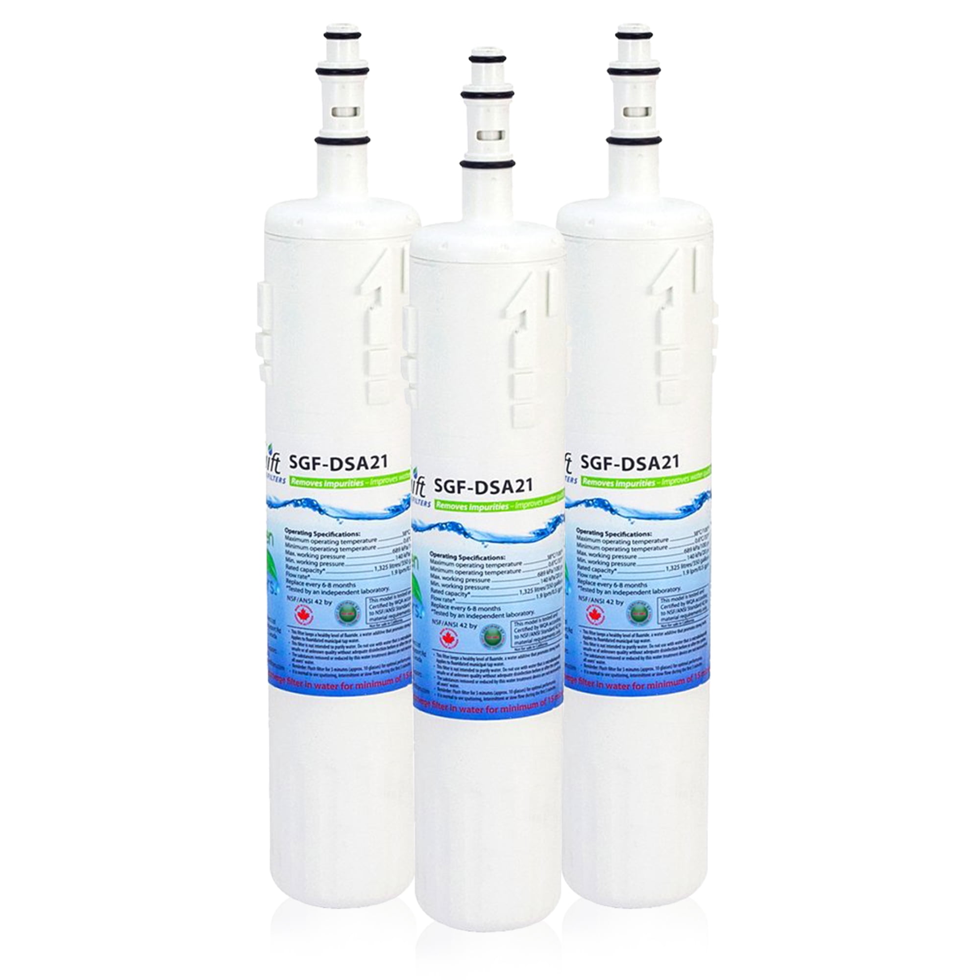 Swift Green Filters SGF-DSA21 Replacement for Samsung DA29-00012A Refrigerators Water Filters
