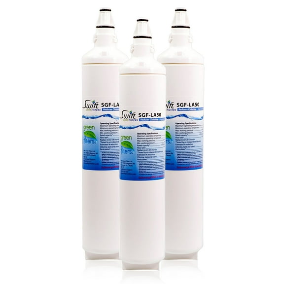 Swift Green Filters SGF-LA50 Compatible Refrigerator Water Filter for LG LT600P,5231JA2006A (3 Pack)