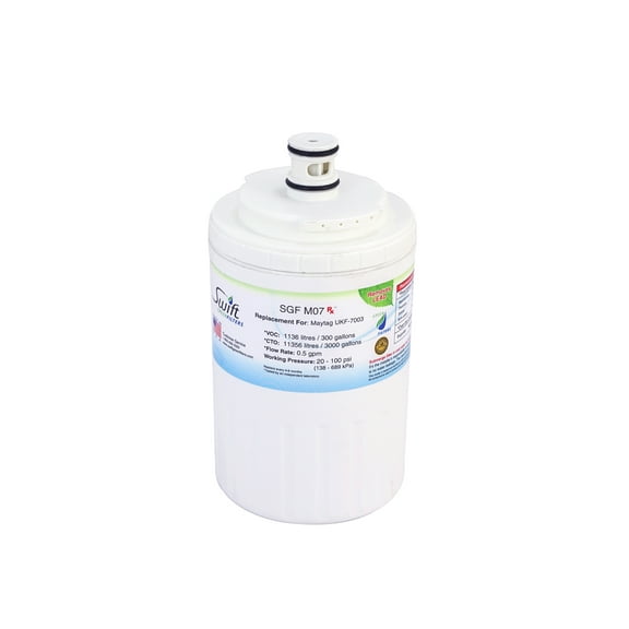 Swift Green Filters SGF-M07 Rx Pharmaceutical Replacement Water Filter for Maytag UKF7003,UKF7001,EDR7D1- 1 Pack