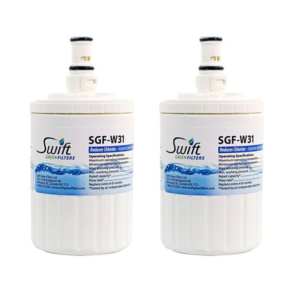 Swift Green Filters SGF-W31 Replacement for EveryDrop EDR8D1 Refrigerators Water Filters(Pack of 2)