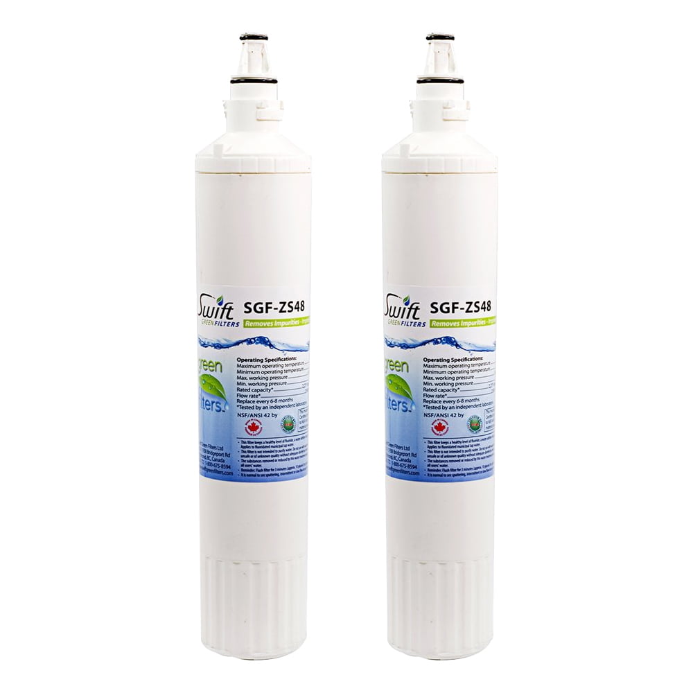 Swift Green Filters SGF-ZS48 Replacement Water Filter for Sub-Zero 4204496,4290510, 4204490- 2 Pack