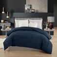 thumbnail image 1 of Swift Home  All-Season Down Alternative Single Comforter & Duvet Insert 1-Piece Bedding Navy King, 1 of 5