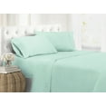 thumbnail image 1 of Swift Home Modern Ultra Soft 4-Piece Mint Easy Fit Microfiber Sheet Set, King, 1 of 2