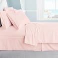 thumbnail image 1 of Swift Home  Premium Ultra Soft Microfiber 6-Piece Sheet Set with Extra Pillowcases Rose Blush Queen, 1 of 5
