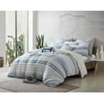 thumbnail image 1 of Swift Home Cotton 5 Piece Comforter Set, NAVY, Double/Queen, 1 of 2