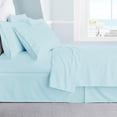 thumbnail image 1 of Swift Home  Premium Ultra Soft Microfiber 6-Piece Sheet Set with Extra Pillowcases Aqua Twin XL, 1 of 5