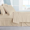 thumbnail image 1 of Swift Home  Premium Ultra Soft Microfiber 6-Piece Sheet Set with Extra Pillowcases Cream Twin XL, 1 of 5