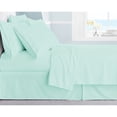 thumbnail image 1 of Swift Home  Double Brushed Ultra Soft Microfiber 6-Piece Sheet Set Bed Linen with Bonus Pillowcases Included - Assorted Colors Mint Twin, 1 of 5