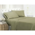 thumbnail image 1 of Swift Home Modern Ultra Soft 4-Piece Sage Easy Fit Microfiber Sheet Set, Queen, 1 of 2