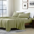 thumbnail image 1 of Swift Home Home Essential Soft Microfiber Smart Sheet Storage Pocket Bedding Sheet Set Sage Twin XL, 1 of 5