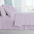 thumbnail image 1 of Swift Home  Premium Ultra Soft Microfiber 6-Piece Sheet Set with Extra Pillowcases Lavender Twin XL, 1 of 5