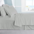 thumbnail image 1 of Swift Home  Premium Ultra Soft Microfiber 6-Piece Sheet Set with Extra Pillowcases Light Grey Twin, 1 of 5