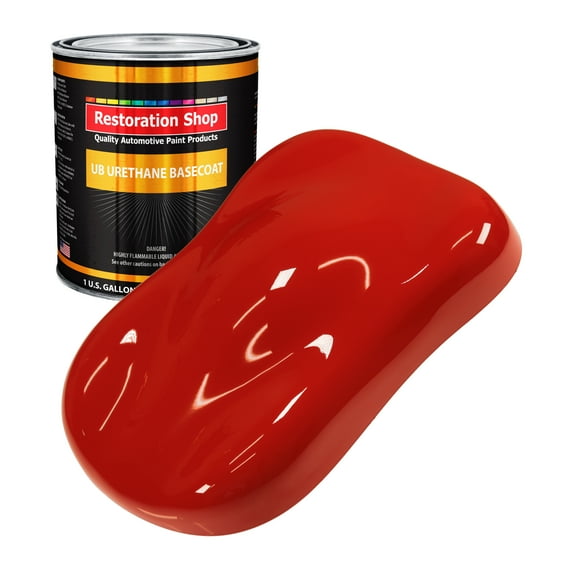 Swift Red 1 Gallon URETHANE BASECOAT Car Auto Body Paint