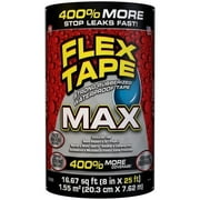 Swift Response 8 in. x 25 ft. Max Flex Tape, Black
