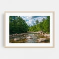 thumbnail image 1 of Swift River 02 - New Hampshire Photography Oak Framed Wall Art Print 12 x 18 inches, 1 of 6