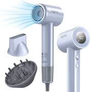 Swift Special Hair Dryer 160000 RPM Professional High Speed Ionic Blow Dryer 500 Million Negative Ions & Heat-Control & Low Noise Hairdryer for Faster Drying All Hair Types with Magnetic Nozzles