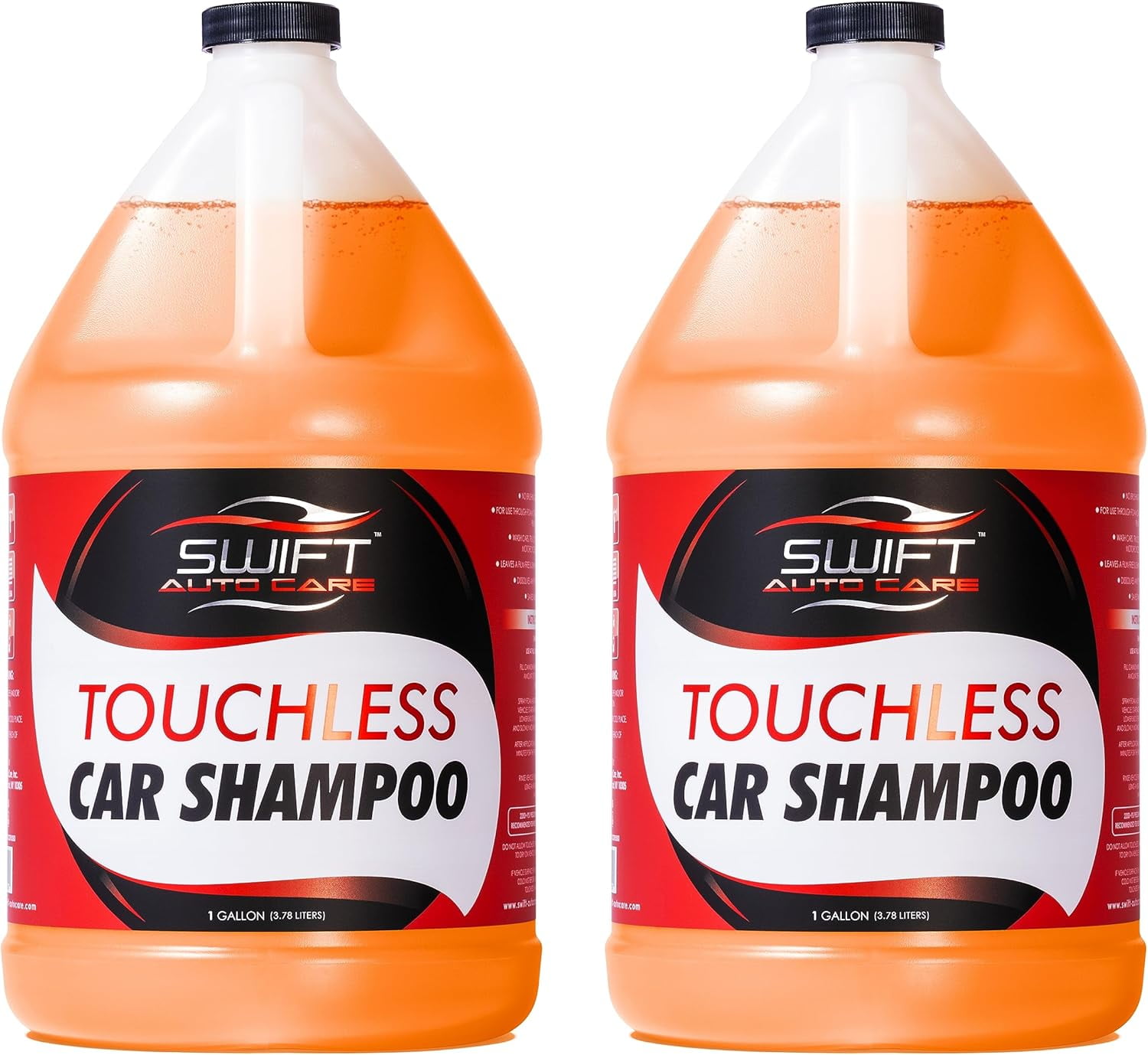 Swift Touchless Car Wash Shampoo (2 Gallon) No Brushing Required