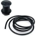 SwiftGlow Air Activated Switch Button with 1.5m/5ft Air Hose for Sink
