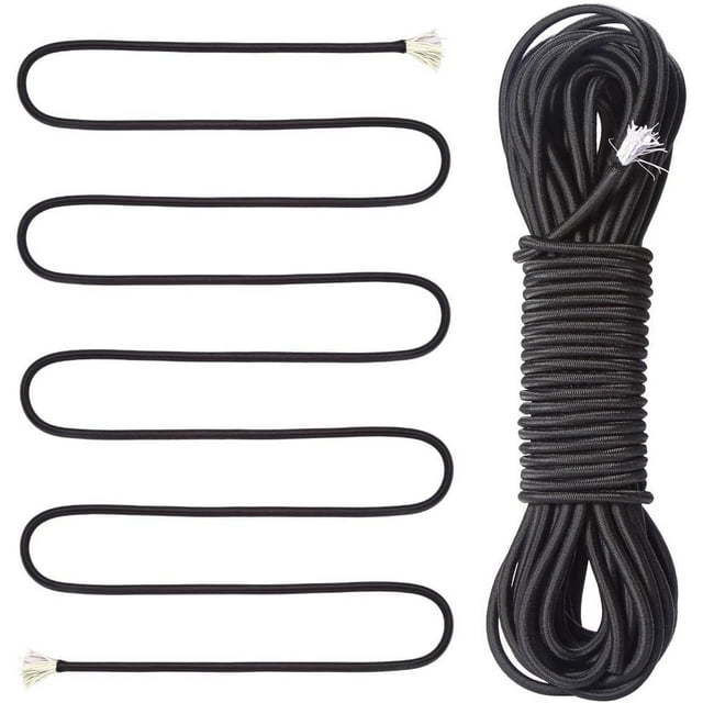 SwiftGlow Elastic Cord Shock Rope Multipurpose Bungee Cords Roll Kayak