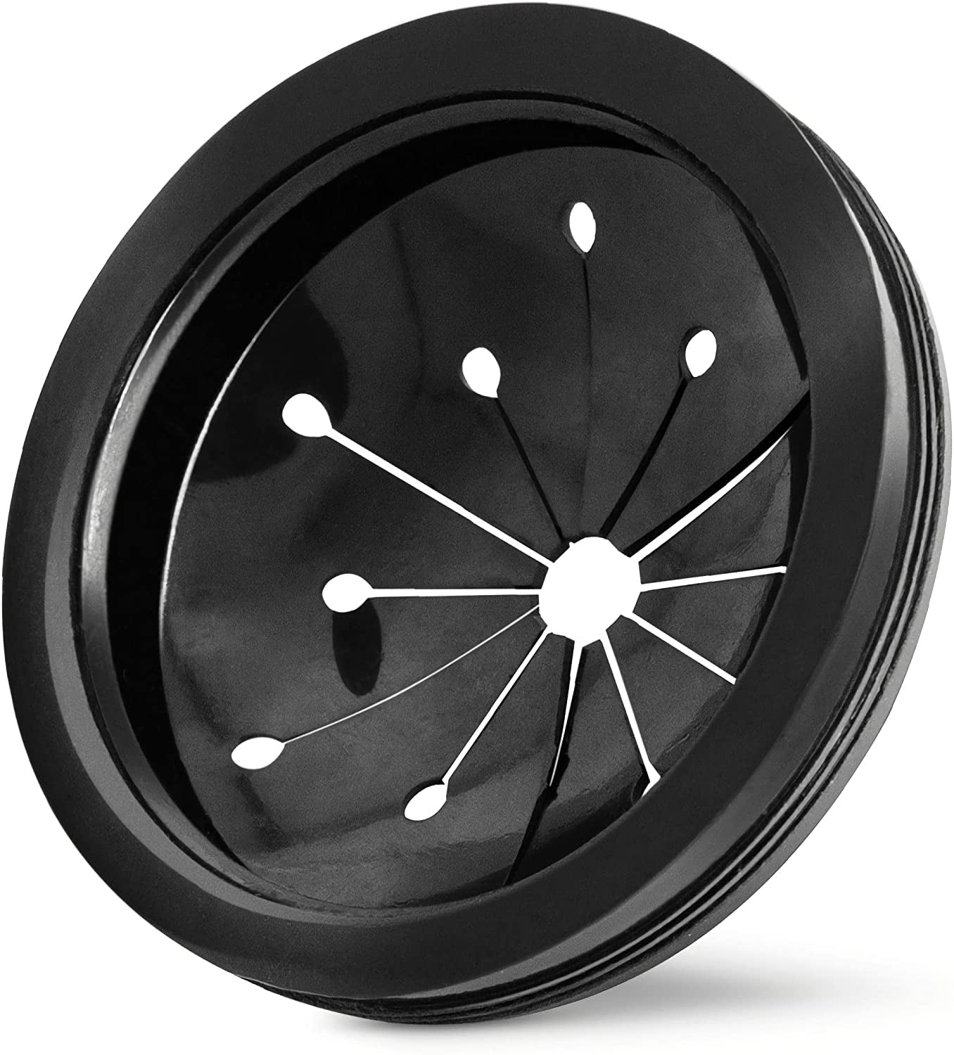 SwiftGlow Garbage Disposal Splash Guard Collar Sink Baffle, Food Waste